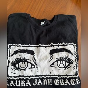 Laura Jane Grace Band shirt Gildan Black Tee
